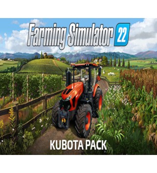 Farming Simulator 22 - Kubota Pack DLC Giants Software Key GLOBAL